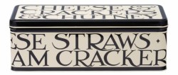 BT3090 New Black Toast Cracker Tin